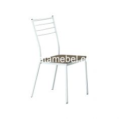 Dining Chair  - Siantano STK 001 / Grey Oak, White (Min. 4 Unit)